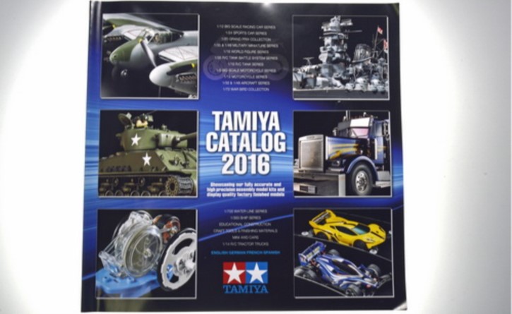 Tamiya Plastik-Katalog 2016, Einzelstück