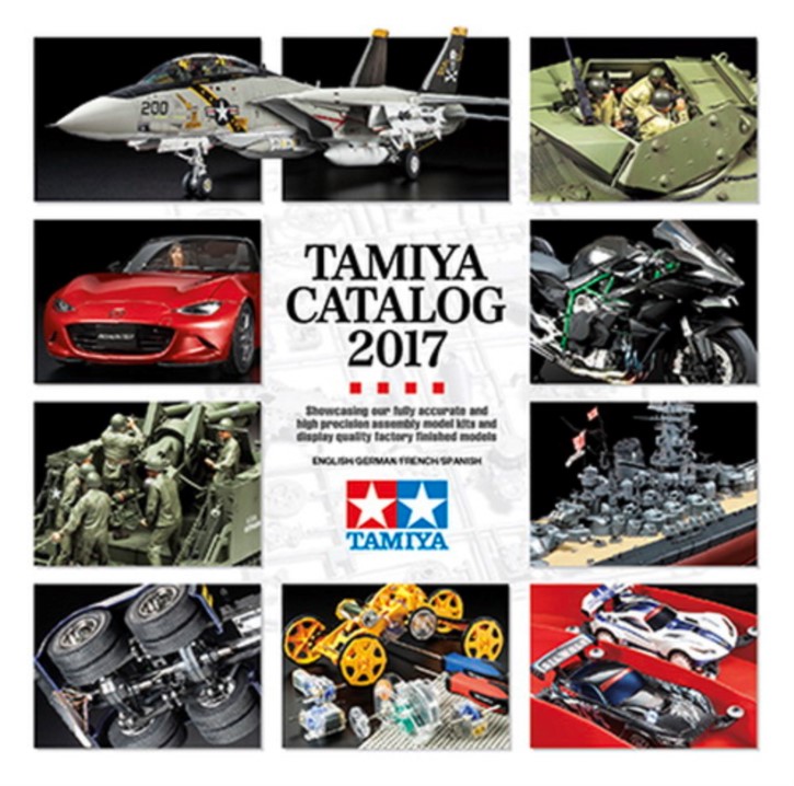 Tamiya Plastik-Katalog 2017