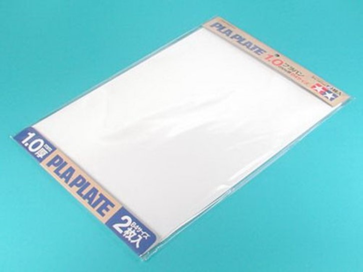 Kst-Platte 1,0mm (2) weiß 257x364mm