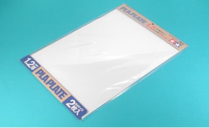 Kst-Platte 1,2mm (2) weiß 257x364mm