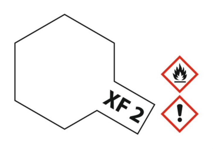 Acryl-Farbe XF2 weiß, matt 23 ml 