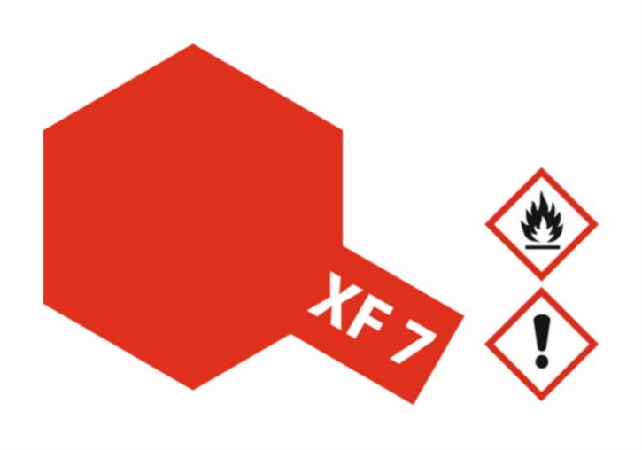 Acryl-Farbe XF7 rot, matt 23 ml 