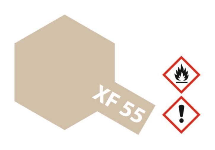 Acryl-Farbe XF55 deck-tan, matt 23 ml 