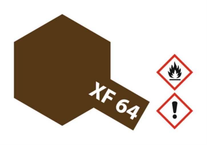 Acryl-Farbe XF64 rot-braun, matt 23 ml 