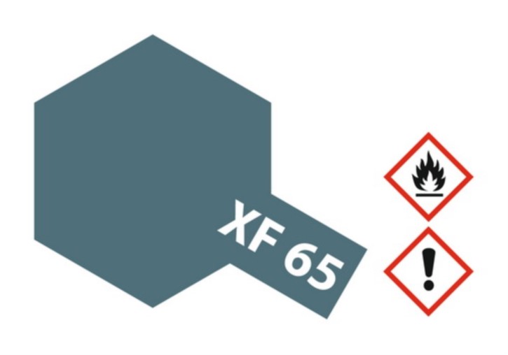Acryl-Farbe XF65 feld-grau, matt 23 ml 