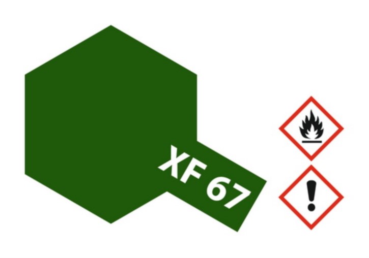 Acryl-Farbe XF67 NATO-grün, matt 23 ml 