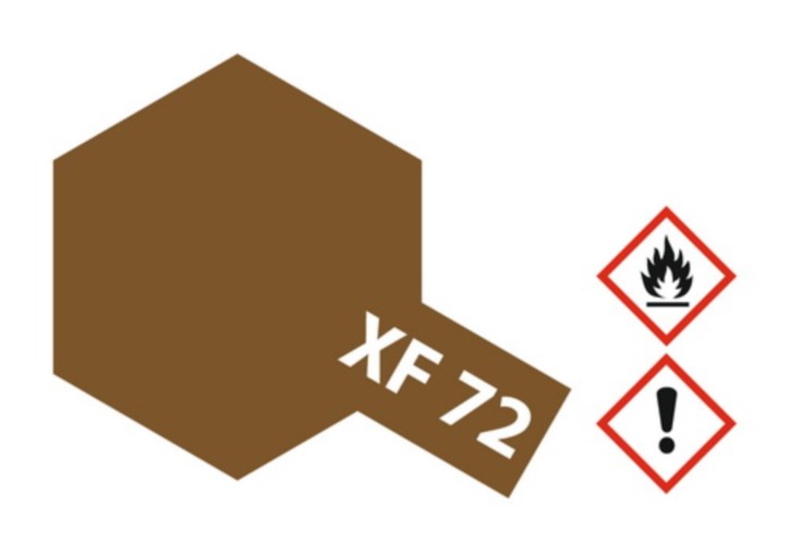Acryl-Farbe XF72 braun JGSDF, matt 10 ml 