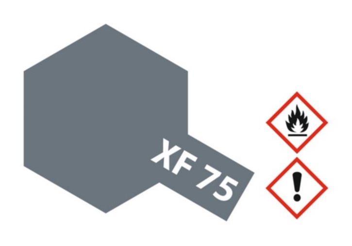 Acryl-Farbe XF75 IJN grau (Kure), matt 10 ml 