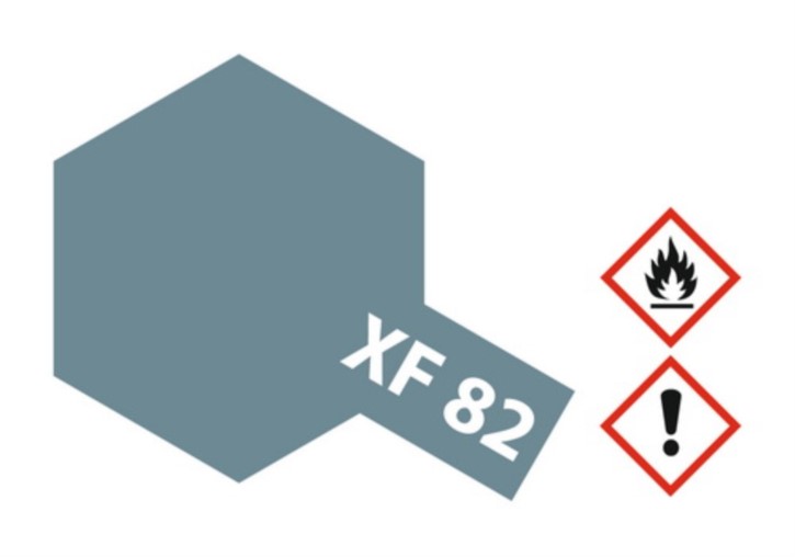 Acryl-Farbe XF82 ozeangrau 2 RAF, matt 10 ml 