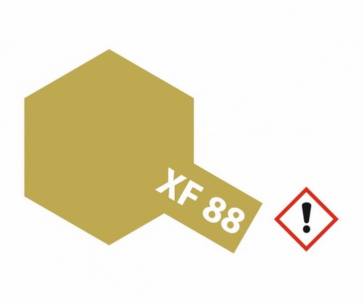 Acryl-Farbe XF-88 Dunkelgelb 2 matt 10 ml 