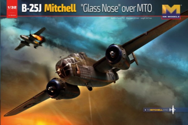 North American B-25J Mitchell `Glass Nose` over MT
