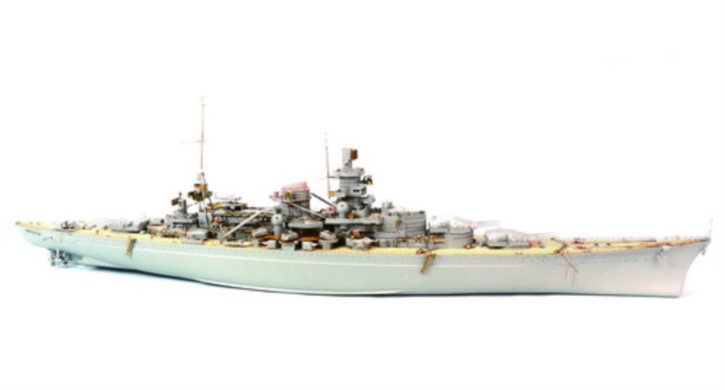 Zubehör-Komplett-Set mit Holzdeck für Scharnhorst