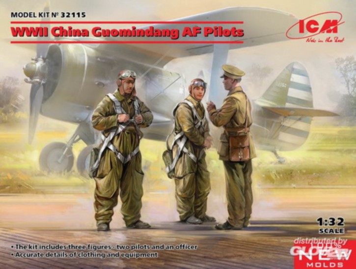 WWII China Goumindang AF Pilots 