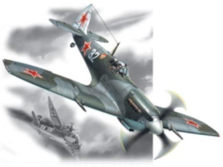 Spitfire LF.IXE WWII Soviet Air Force