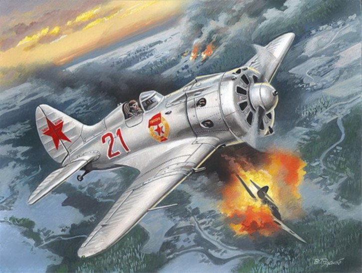 I-16 Type 24 WWII sov. Fighter, Neuheit 11/16