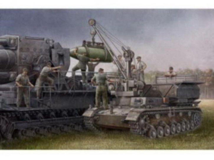 Pz.Kpfw IV Ausf. F Ladekran Mörser Karl