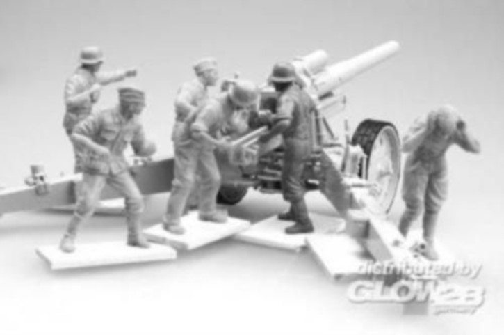 German Field Howitzer Gun Crew
