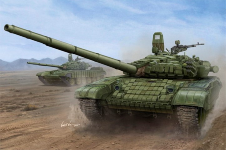 russ. T-72B Mod.1986 MBT kontakt-1 reactiv armor