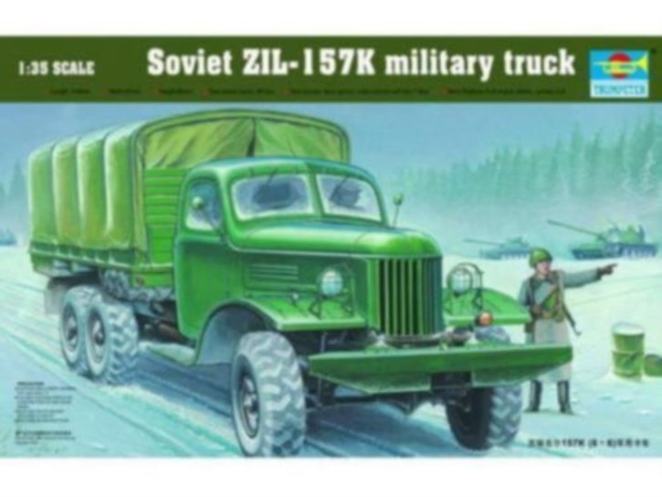 Soviet ZIL-157 Military Truck w/Canvas