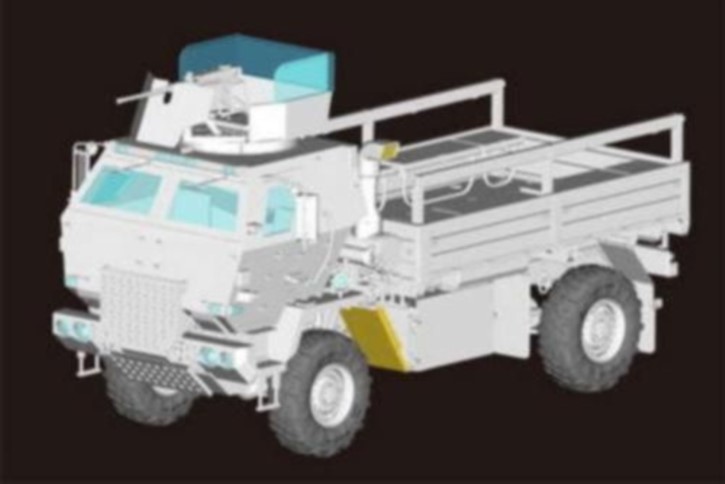 M1078 LMTV Cargo Truck w/Armor Cab