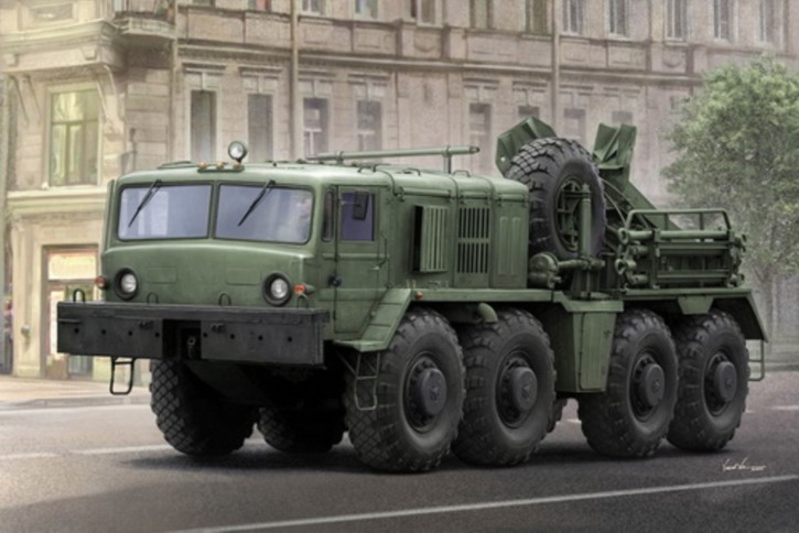 KET-T Recovery Vehicle based on the MAZ-537 Heavy 