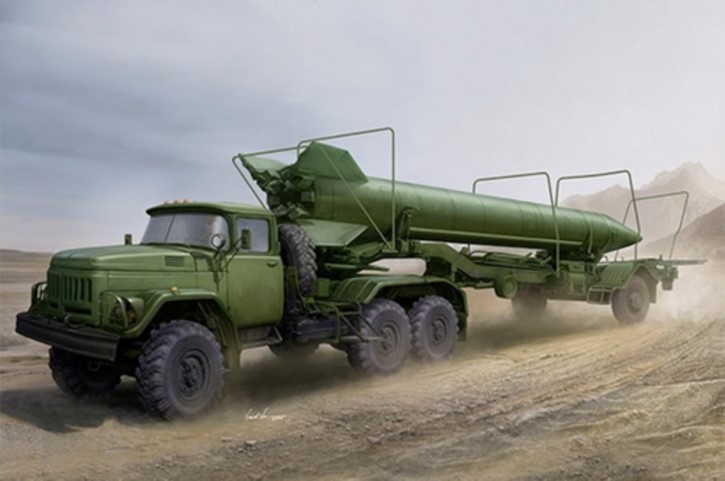 sov. Zil-131V tow 2T3M1 Trailer with 8K14 Missile