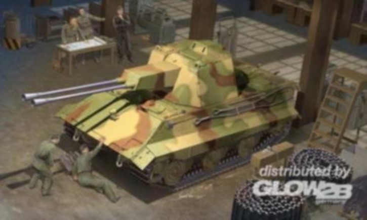 dt. Entwicklungsfahrzeug E-50 Flak-Panzer