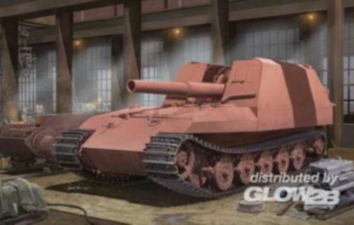 Geschützwagen Tiger Grille 21 210mm Mörser