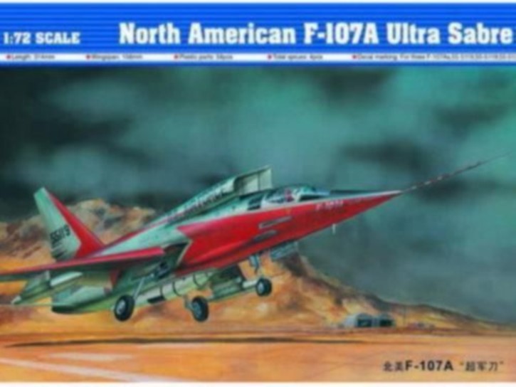 North American F-107A Ultra Sabre USAF