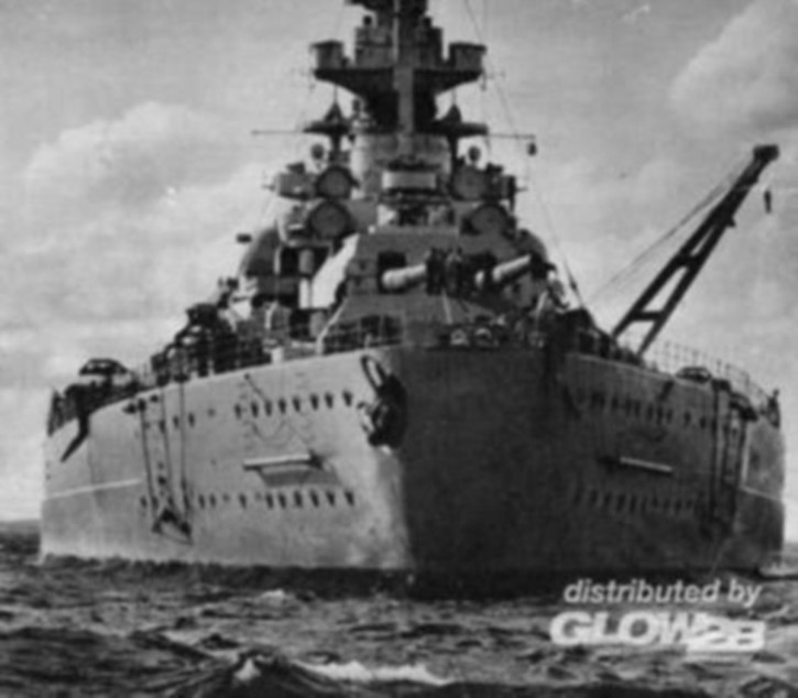 Bismarck 1941, 126,5 cm lang  (Versand nur als Sperrgut)