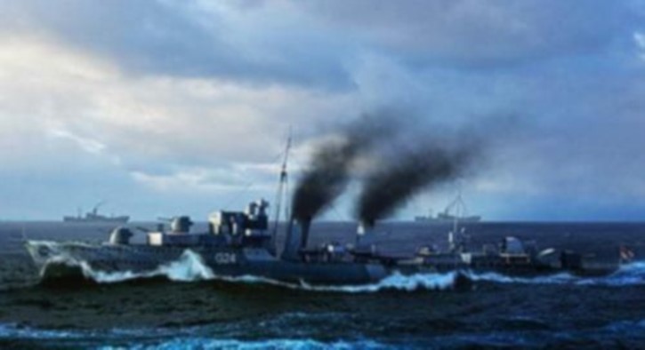 HMS Huron Destroyer 1944