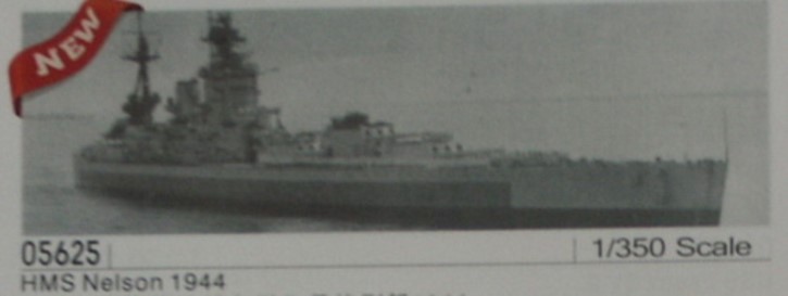 HMS Nelson 1944, Neuheit ?/?