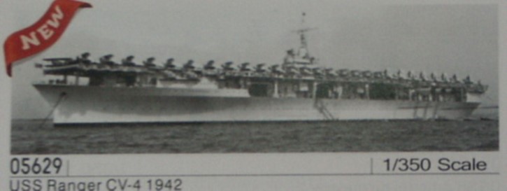 USS Ranger CV-4 1942, Neuheit 08/17