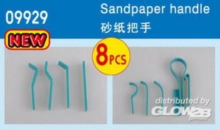 Halterung für Sandpapier