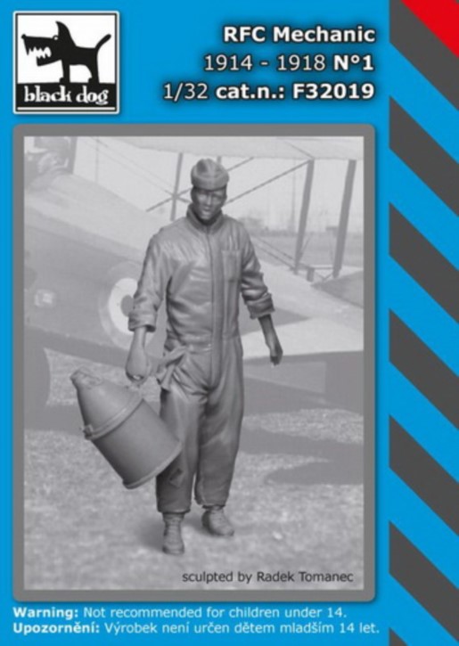 RAF Mechanic personal 1914-1918  Nr. 1, Resin-Figu