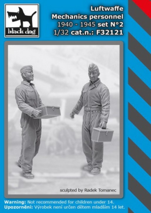 Luftwaffe Mechanics personnal 1940-1945 Set Nr. 2,