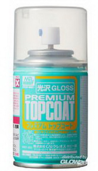 Premium Top-Coat-Spray, Klarlack, glänzend, 86 ml