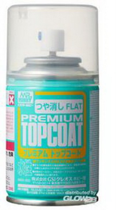 Premium Top-Coat-Spray, Klarlack, matt, 88 ml