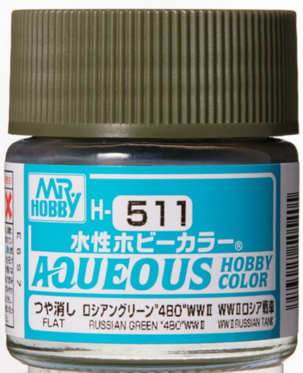 H511-russian green 4BO, matt, Acryl, 10 ml