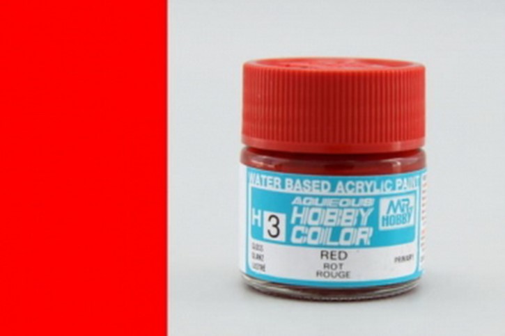 H03-rot, glänzend, Acryl, 10 ml