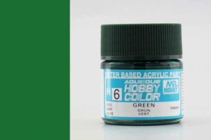 H06-grün, glänzend, Acryl, 10 ml