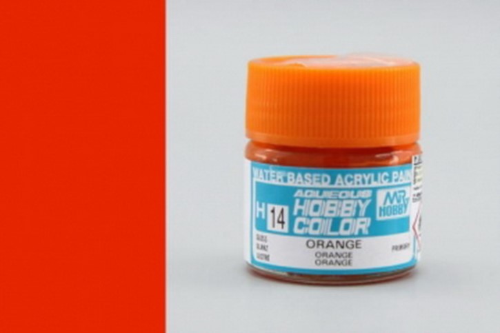 H14-orange, glänzend, Acryl, 10 ml