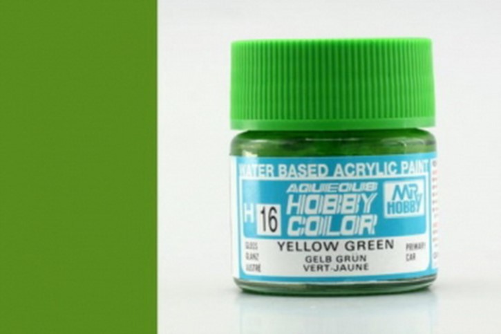 H16-gelbgrün, glänzend, Acryl, 10 ml