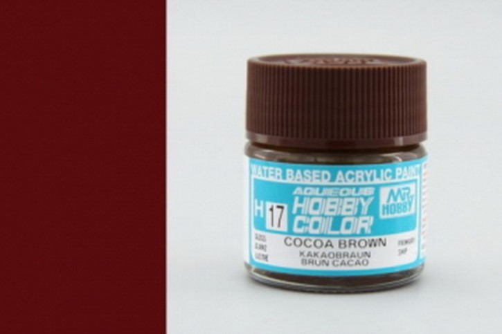 H17-kakaobraun, glänzend, Acryl, 10 ml