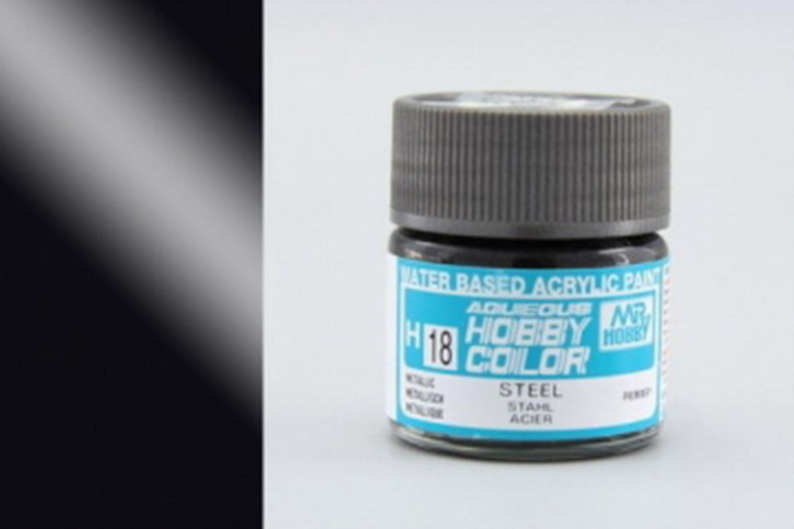 H18-stahl, metallic, Acryl, 10 ml