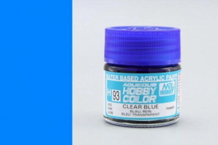 H93-blau, transparent, Acryl, 10 ml