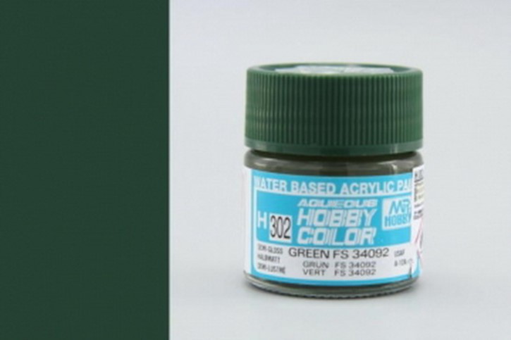 H302-FS34092-green, seidenmatt, Acryl, 10 ml