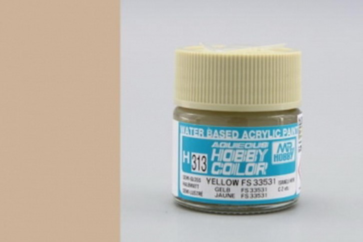 H313-FS35331-yellow, seidenmatt, Acryl, 10 ml