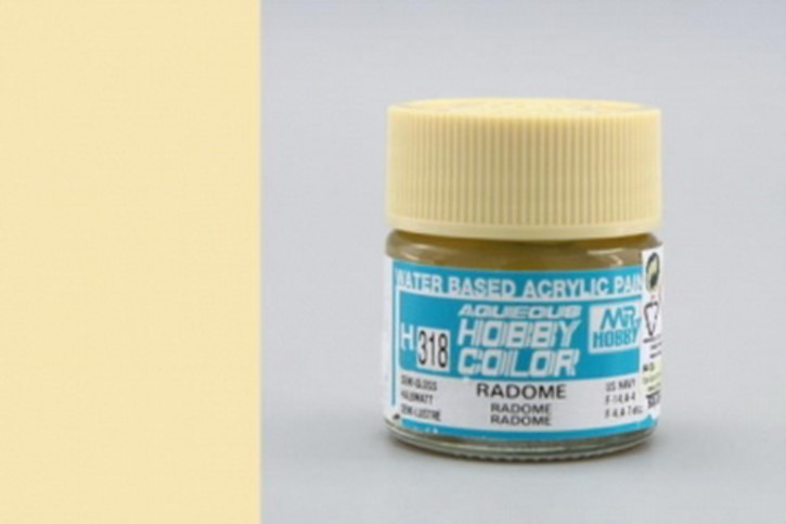 H318-radome tan RLM 318, seidenmatt, Acryl, 10 ml