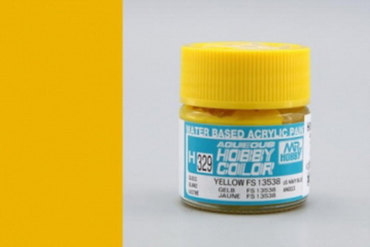 H329-FS13538, yellow, glänzend, Acryl, 10 ml